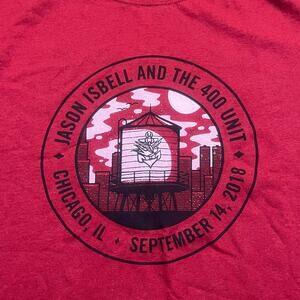 Jason Isbell‎ Mens Medium Country Music Concert Tour Merch 400 Unit Band Shirt